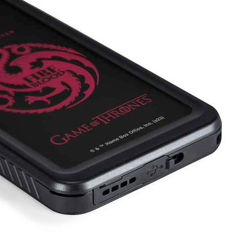 Game of Thrones: House Targaryen Galaxy S24 Waterproof Case